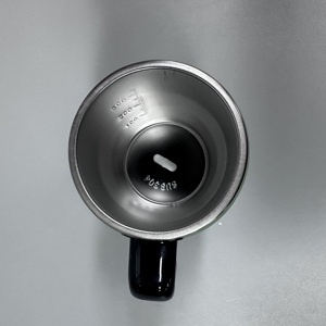 Mug mixeur électrique portable violet 380 ml, mélangeur de café de voyage isotherme avec affichage numérique et poignée - Product Image 5