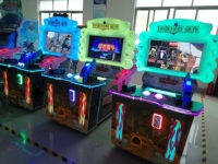 Jeu de tir à jetons fiable de machine de jeu d'arcade d'enfants avec la bonne réputation