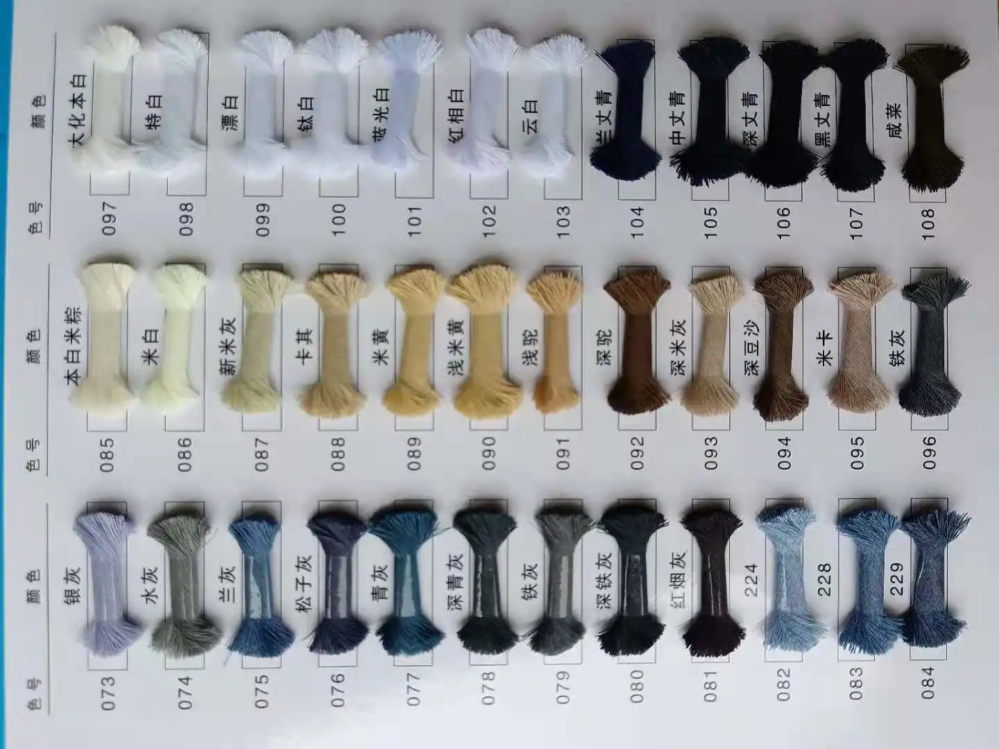 Düşük fiyat 30/1 renkli Dope boyalı örgü ve dokuma için geri dönüşümlü Polyester inceltilmiş iplik