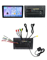 Autoradio Android Podofo 9 pouces 4+64G Écran IPS Double Din Stéréo de voiture Carplay Android Auto WiFi GPS DSP FM RDS Autoradio Universel