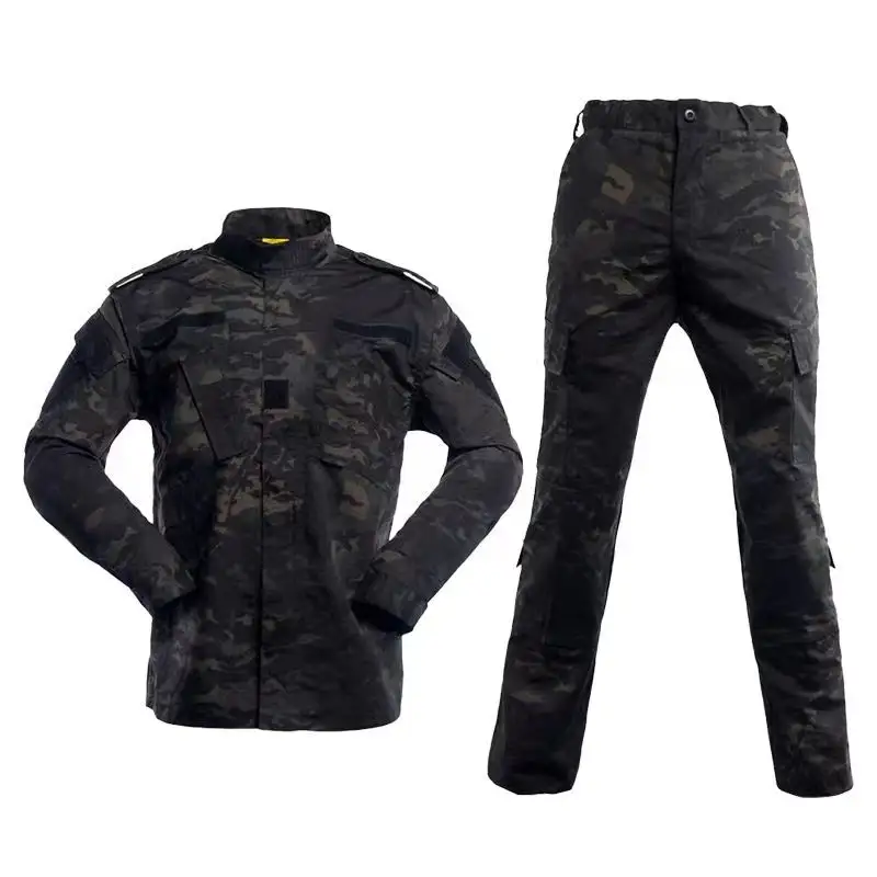 उच्च गुणवत्ता वाले पहनावा छलावरण एसीयू लड़ाकू वर्दी बहुरंगा टीसी लड़ाकू छलावरण सूट सामरिक वर्दी सामरिक कपड़े