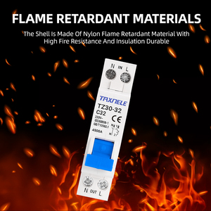 DZ30-32 DPN 1P + N Mini Ngắt Mạch MCB 6A 10A 16A 20A 25A 32A DIN Rail Gắn Cutout Thu Nhỏ Hộ Gia Đình Công Tắc Không Khí - Product Image 6