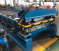 Machine de formage à froid pour tôles de toiture métalliques, tôles d'aluminium galvanisé et panneaux muraux en acier coloré