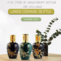 Lampe à parfum en céramique chinoise, brûleur d'huiles essentielles, mèche à huile décorative, utilisation aromatique toutes saisons, vente directe usine, livraison rapide