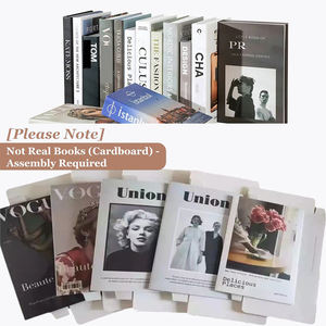 Boîte à cartes de marque de <span class=keywords><strong>luxe</strong></span> personnalisée, décoration de salon, hôtel, club, décoration de maison célèbre, modèle de <span class=keywords><strong>livre</strong></span> relié rigide auto-adhésif - Product Image 4