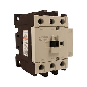 3NO 3P 4M มอเตอร์คอนแทค380V 37KW 80A เสริม AC 220V คอยล์1NO + 1NC สามเฟส AC 380V 37KW 80A 3NO - Product Image 1