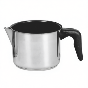 Olla para leche Karl Krger con pico de acero inoxidable de 1 litro para preparar café y té - Product Image 2