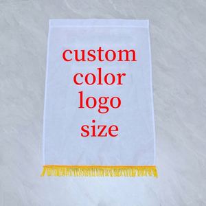 Drapeau publicitaire personnalisé en tissu polyester pour la Coupe du Monde de Football 2026, impression numérique par sublimation, logo, pour extérieur, pas cher - Product Image 2