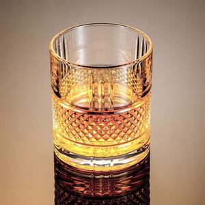 Bán buôn thủy tinh tùy chỉnh OEM 300ml tinh thể Kim Cương Đá cốc thủy tinh Whiskey Kính - Product Image 5