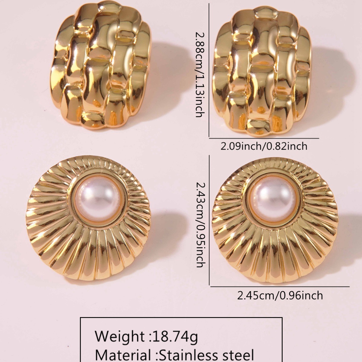 stainless gold jewelry