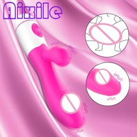 Kaninchen-Vibrator für Frauen 30 Geschwindigkeiten Wiederaufladbarer G-Punkt Klitoris-Stimulator Dildo Vagina Weiblicher Masturbator Sexspielzeug für Erwachsene