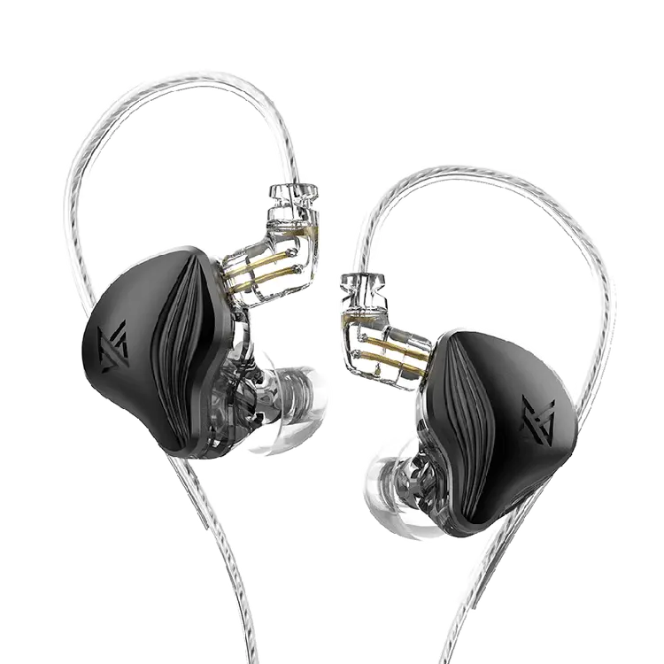 Kz Zex 1 elettrostatico 1 dinamico In Ear Monitornoice Cancelling Sport gioco cuffie Hifi Bass Hybrid auricolari