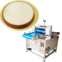 Nouvelle machine à découper les pains à hamburger horizontale efficace 220V pour la découpe et la tranchée du pain