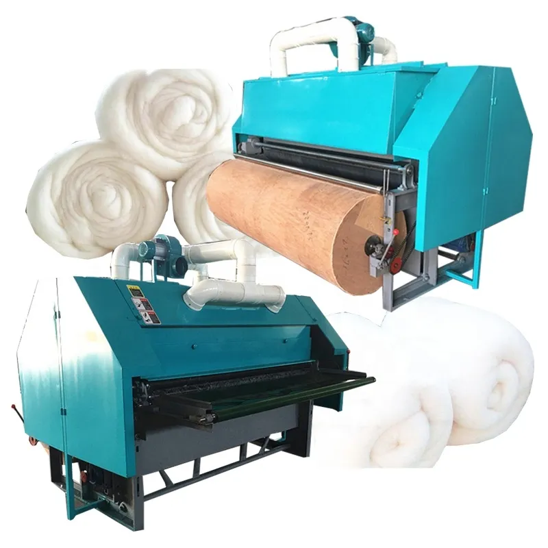 Automatic Sheep Wool Carding Combing Machine Price Cotton Processing Machine for Wool Opening