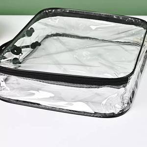 Sac rétractable en PVC EVA de haute qualité avec <span class=keywords><strong>fermeture</strong></span> éclair pour draps, oreillers, parapluies, emballage personnalisé avec logo, recyclable - Product Image 2