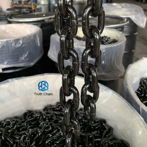 Hot bán G80 G100 đen cường độ cao Hàn vòng hợp kim nặng thép nâng chuỗi - Product Image 1