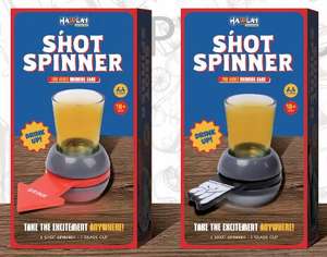 Juguete de plato giratorio de licor de pena <span class=keywords><strong>Ruleta</strong></span> rusa amigos bebida Shot Spinner Arrow Juego de beber Spinner Juego Juegos de fiesta - Product Image 1