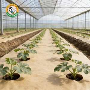 Film de paillage agricole biodégradable à cycle court pour application sur les cultures, idéal pour la culture des légumes et la protection des jardins. - Product Image 4