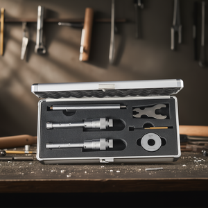 Three Point Internal <b>Micrometer</b> Assortment 0 100mm Precision Measurement Tool Set - Product Image 3