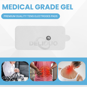 Almohadilla de electrodo adhesiva rectangular no alérgica Unidades <span class=keywords><strong>Tens</strong></span> de repuesto no alérgicas Almohadilla de masaje <span class=keywords><strong>Ems</strong></span> Biocompatible Hydro <span class=keywords><strong>Gel</strong></span> <span class=keywords><strong>Tens</strong></span> - Product Image 3