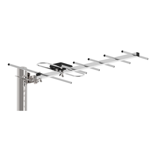 470~860MHz High Gain Long Range Directional Yagi Vertical Antenna 4K HD Free Air DVB-T2 UHF Outdoor HDTV DTT Broadcast