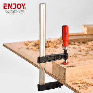 Jeu de pinces à barre en acier à <span class=keywords><strong>gorge</strong></span>, 100mm, avec poignée ergonomique et protecteur de Pad pour le bricolage, la menuiserie et le travail du bois - Product Image 4