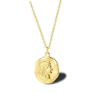 MECYLIFE Suisse 10 Rappen Confoederatio Helvetica Pendentif Breloque Minimaliste en Acier Inoxydable Collier Pièce de Monnaie - Product Image 1