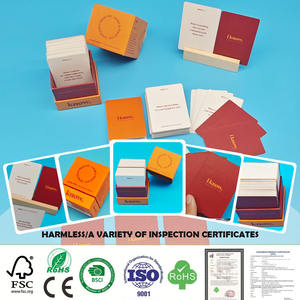 Impresión de logotipo 150 Tarjetas de discusión Edición familiar Juego Tarjetas de conversación en tapa y caja inferior - Product Image 2