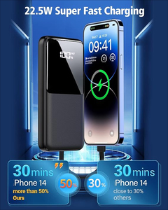 พาวเวอร์แบงค์บางเฉียบลดราคาพิเศษ 20000mah พาวเวอร์แบงค์อเนกประสงค์สำหรับโทรศัพท์มือถือ 15000mah ขายส่ง - Product Image 5