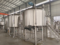 2500L 3500L 304SUS brasserie brasserie commerciale usine de bière équipement de brassage système personnalisé bière Pub