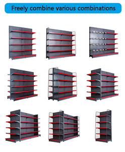 Kinh Tế Hai Mặt Đa Chức Năng Kim Loại Kệ Cho Cửa Hàng Nhiệm Vụ Ánh Sáng Siêu Thị Giá Lưu Trữ Hiển Thị Đứng Chất Liệu Sắt - Product Image 4