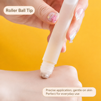 1 Buah Botol Roll-On Plastik Buram 5Ml 10Ml dengan Bola Baja/Plastik Kosong Isi Ulang Parfum Minyak Esensial Perjalanan Grosir