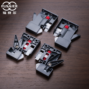 Đồ Nội Thất Phần Cứng Bán Buôn Chất Lượng Cao Nhà Máy Phật Sơn Tay Cầm 3D Gắn Bên Đường Trượt Che Kín 3 Lần - Product Image 5