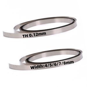 Tira de Acero Niquelado de 0.12mm, Tamaños Personalizados de 5/7/8/10/15/20mm, Longitudes de 1M 5M 10M, Pieza de Contacto para Baterías 18650/Herramientas Eléctricas/ESS - Product Image 1