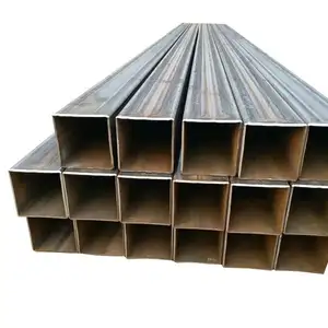 Mild Carbon Low Carbon Square Structural Erw Rectangular Steel Pipe For Construction