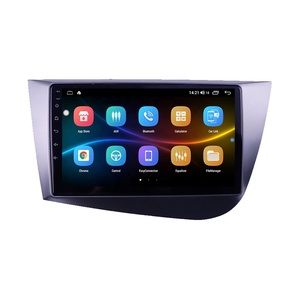 MOOKAKA Android 10 Radio del coche para <span class=keywords><strong>Seat</strong></span> <span class=keywords><strong>Leon</strong></span> <span class=keywords><strong>2005</strong></span>, 2006, 2007, 2008, 2009, 2010, 2011, 2012 4GB RAM 64GB ROM coche dvd reproductor Multimedia - Product Image 1