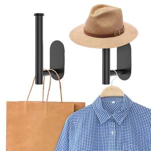 2 unids/set <span class=keywords><strong>gorra</strong></span> <span class=keywords><strong>de</strong></span> béisbol perchas soporte sombrero estante <span class=keywords><strong>de</strong></span> exhibición sombrero <span class=keywords><strong>de</strong></span> acero inoxidable titular - Product Image 2