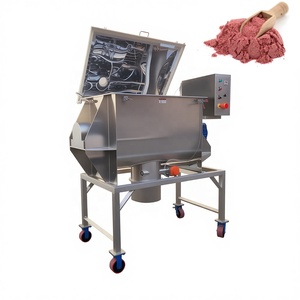 Piccola Macchina Miscelatrice a Nastro per Laboratorio |   Miscelatore per Polveri in Acciaio Inox da 50L 100L 200L per Proteine e Spezie - Product Image 4
