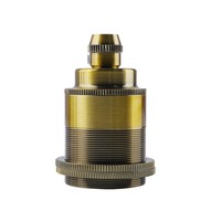 Supports de lampe E26 E27 support de douille en aluminium moulé sous pression vintage pour applique murale suspension