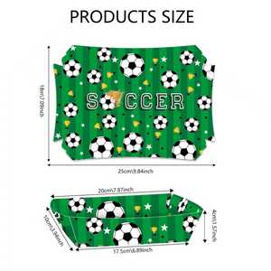 Kit Completo <span class=keywords><strong>per</strong></span> Feste a Tema Calcio: Set Essenziale <span class=keywords><strong>per</strong></span> Celebrazioni <span class=keywords><strong>di</strong></span> <span class=keywords><strong>Compleanno</strong></span> e Snack da Stadio, Decorazioni e Gadget <span class=keywords><strong>per</strong></span> Feste a Tema Football - Product Image 5