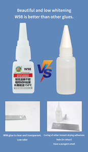 กาวซุปเปอร์กลู FZR07 Guoelephant W98 กาวติดแน่นทันที 20 กรัม ทนความร้อนสูง ทนอุณหภูมิได้นานถึง 150 องศา ℃ . - Product Image 3
