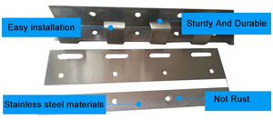 Colgador <span class=keywords><strong>de</strong></span> cortina <span class=keywords><strong>de</strong></span> PVC <span class=keywords><strong>de</strong></span> plástico <span class=keywords><strong>de</strong></span> Hardware barato Kit completo <span class=keywords><strong>de</strong></span> cortina <span class=keywords><strong>de</strong></span> tira <span class=keywords><strong>de</strong></span> PVC con riel colgante para puerta para Coldrooom - Product Image 2