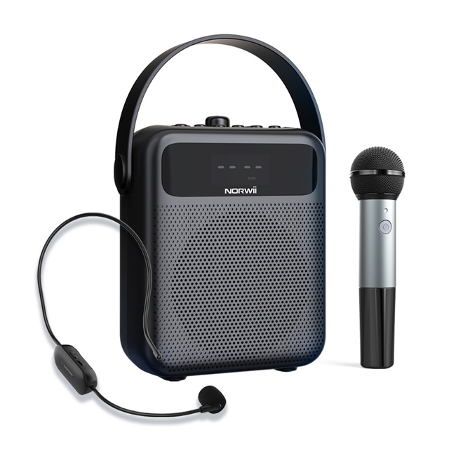 Norwii S508 30W Wireless Microphone Rechargeable Voice Amplifier with Headset/Handheld Microphone for Teacher Public Speech