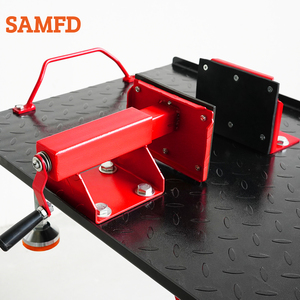 Plate-forme de <span class=keywords><strong>table</strong></span> hydraulique de poussoir hydraulique de conception de ciseaux de SAMFD pour le levage de moto - Product Image 2