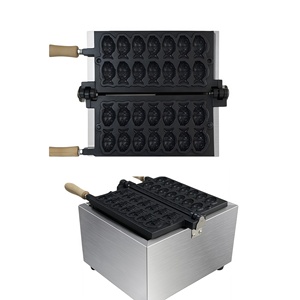 Macchina per Taiyaki a Lunga Durata, Ferro per Waffle a Forma di Pesce a Bocca Aperta per Coni Gelato Commerciali - Product Image 3