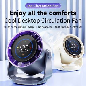 Ventilador Eléctrico Inteligente 2026, Mini Ventilador de Mano Portátil, Ventilador de Escritorio Recargable USB, Ventilador de Pared Silencioso - Product Image 2