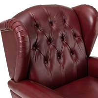 Mobilier de maison moderne de loisirs luxueux fauteuil en cuir/fauteuil de canapé haut de gamme/chaises de salon