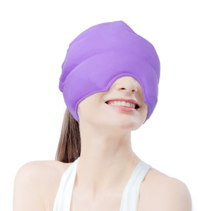 Gorro <span class=keywords><strong>de</strong></span> Gel Frío para Alivio <span class=keywords><strong>de</strong></span> Migrañas, Gorro <span class=keywords><strong>de</strong></span> Hielo para Alivio <span class=keywords><strong>de</strong></span> Migrañas, Máscara <span class=keywords><strong>de</strong></span> Ojos con Compresa <span class=keywords><strong>de</strong></span> Hielo Cómoda y Elástica para Ojos Hinchados y Tensión - Product Image 3