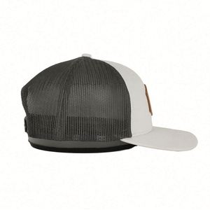 Casquette Trucker 6 Panneaux en Maille Haute Qualité Personnalisée avec Logo en Cuir Réglable pour le Sport, les Activités de Plein Air, les Loisirs et les Voyages - Product Image 4