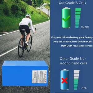بطارية ليثيوم OEM بطاريات ليثيوم أيون قابلة لإعادة الشحن 36 فولت 48 فولت 60 فولت 72 فولت 10 أمبير-50 أمبير بطارية دورة عميقة للمحرك PVC W - Product Image 4